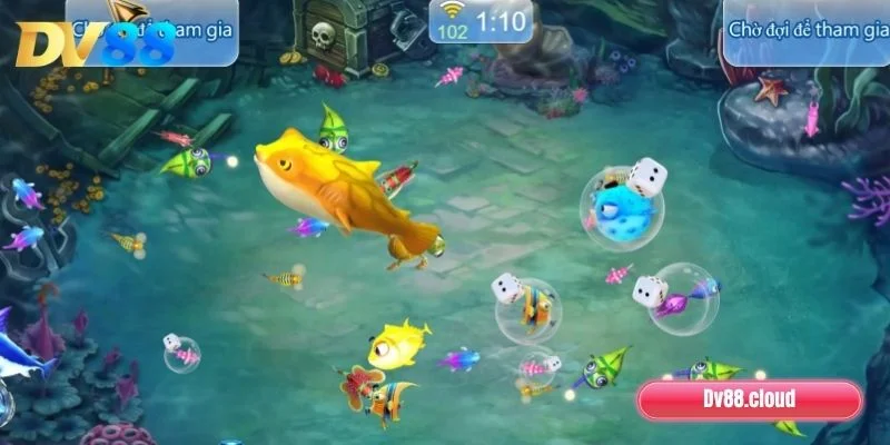 Cách chơi bắn cá Chúa Tể Đại Dương DV88