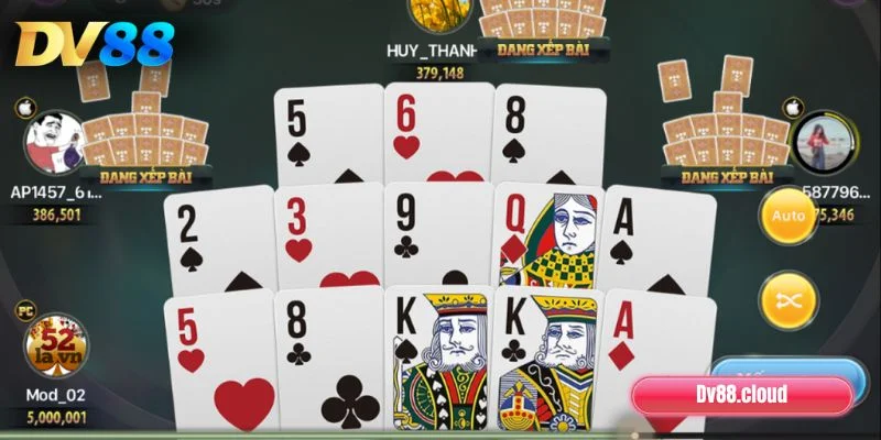 Cách chơi Mậu Binh DV88 chi tiết cho người mới