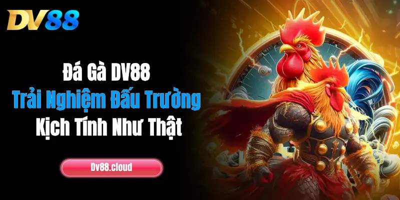 Đá Gà DV88: Trải Nghiệm Đấu Trường Kịch Tính Như Thật