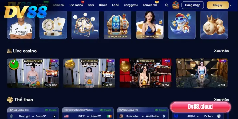 Đăng ký DV88 khám phá kho game đa dạng