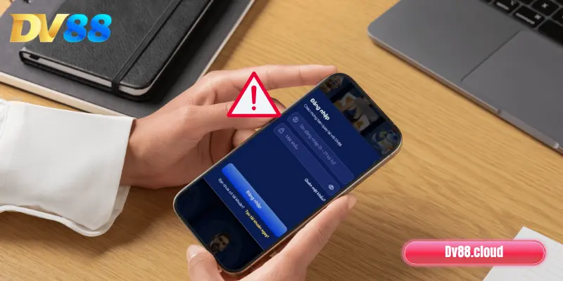 Lỗi khi đăng nhập DV88 & cách xử lý